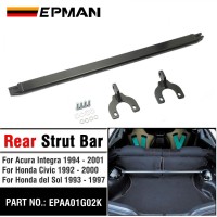 EPMAN Rear Strut Tie Bar for 92-00 Civic EG EK for 93-97 Del Sol for 94-01 Integra DC2 EPAA01G02 