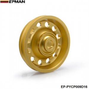 EPMAN Light Weight Aluminum Crank Shaft Belt Drive Pulley for Honda Civic 92-95 EP-PYCP009D16
