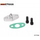 EPMAN AN4 male Aluminum Oil Drain Turbo Flange T3 T4 T04 GT40 GT55 EP-TF004 EPMAN AN4 male Aluminum Oil Drain Turbo Flange T3 T4 T04 GT40 GT55 EP-TF004