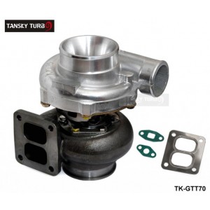 EPMAN T70 Turbocharger A/R .70 Rear A/R 0.84 T4 Twin Scroll 4" V-band Oil Cooler TK-GTT70