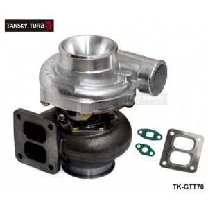 EPMAN T70 Turbocharger A/R .70 Rear A/R 0.84 T4 Twin Scroll 4" V-band oil Cooler TK-GTT70