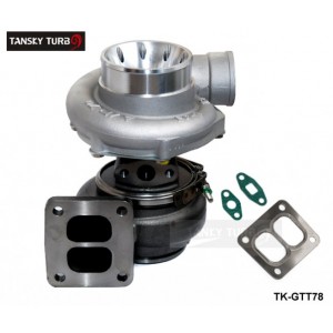 EPMAN T78 T4 Twin Scroll Turbo Charger V band For Racing Car Horsepower: 500-1000HP With Gaskets TK-GTT78