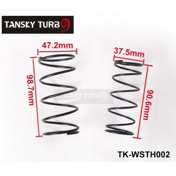 EPMAN 38mm Turbo External Wastegate WG Spring Coated Replacement 14 PSI/ 8PSI 1Bar For Tail TK-WSTH002 EPMAN 38mm Turbo External Wastegate WG Spring Coated Replacement 14 PSI/ 8PSI 1Bar For Tail TK-WSTH002