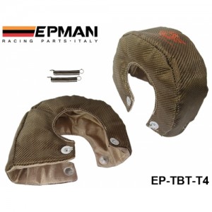 EPMAN RACING- Universal Titanium T4 Turbo Heat Shield Blanket Performance Race Drag Rally Cars EP-TBT-T4