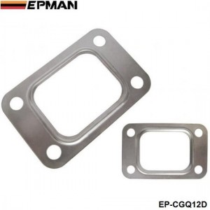 10PCl/LOT EPMAN T25 T28 GT25 GT28 GT2876 Turbo Turbine Exhaust Inlet Manifold Flange Gasket 304 Stainless Steel EP-CGQ12D