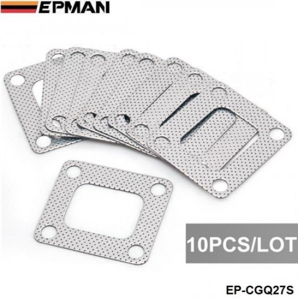 EPMAN --10PCS/LOT  3 layer composite Turbo gasket T4 exhaust turbine inlet manifold EP-CGQ27S