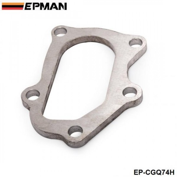EPMAN High Performance Exhaust Downpipe Flange Adapter 9mm Thickness For Subaru TD04 Turbocharger Exhaust System Parts EP-CGQ74H