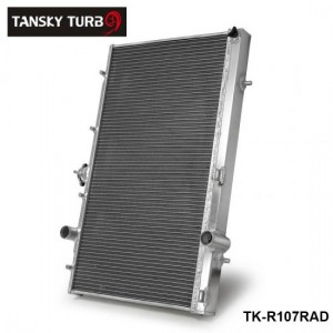 EPMAN For Mitsubishi Lancer Evo 4 5 6 Aluminium Radiator Rad Upgrade 42mm Core Depth 2-Row TK-R107RAD