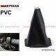 EPMAN JDM Universal Black PVC Grain Shifter Knob Boot Cover Red Yellow blue Stitching EP-PDT01PVC EPMAN JDM Universal Black PVC Grain Shifter Knob Boot Cover Red Yellow blue Stitching EP-PDT01PVC
