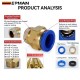 EPMAN 100PCS/Carton PC Straight Connector Pneumatic Quick-Connect Hose Fitting PU Push-in Connector PL Type Air Pump Accessories Pneumatic Coupling EPAA32G02