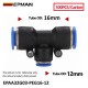 OD: 12mm/16mm +$25.00