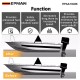 EPMAN Adjustable Outboard Boat Jack Plate 6" Set Back Aluminum Boat Motor Power Lift Add Distance Between Engine and Transom EPAA13G06 EPMAN Adjustable Outboard Boat Jack Plate 6" Set Back Aluminum Boat Motor Power Lift Add Distance Between Engine and Transom EPAA13G06