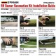 EPMAN 4Sets/Carton RV Sewer System Kit Perfect for Outdoor Adventures Lightweight RV Sewer Connection Kit EPAA08G74 EPMAN 4Sets/Carton RV Sewer System Kit Perfect for Outdoor Adventures Lightweight RV Sewer Connection Kit EPAA08G74