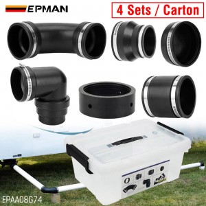 EPMAN 4Sets/Carton RV Sewer System Kit Perfect for Outdoor Adventures Lightweight RV Sewer Connection Kit EPAA08G74