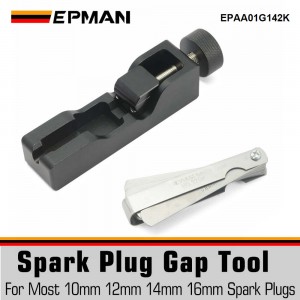 EPMAN Black Spark Plug Gap Tool For Most 10mm 12mm 14mm 16mm Spark Plugs Universal EPAA01G142K