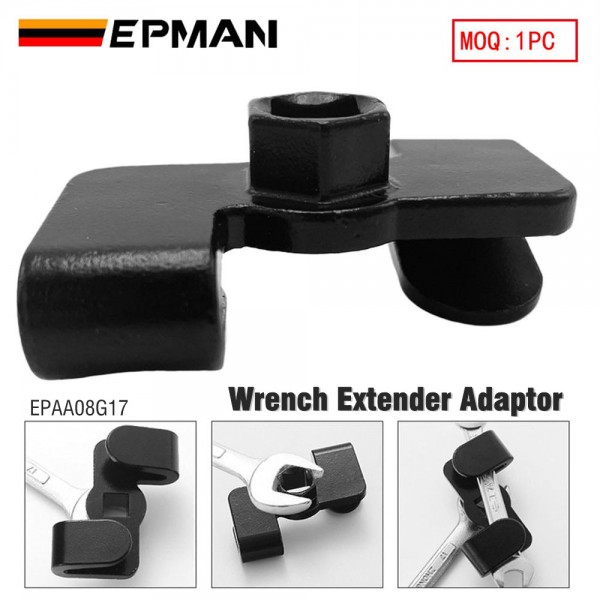EPMAN Extended Spare Parts Accessory Replacement Easy Wrench Extender Adaptor Is Ideal For Repairing Nuts And Bolts EPAA08G17 EPMAN Extended Spare Parts Accessory Replacement Easy Wrench Extender Adaptor Is Ideal For Repairing Nuts And Bolts EPAA08G17