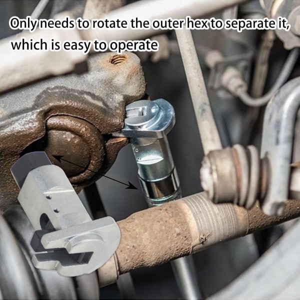 EPMAN Suspension Strut Spreader Tool Mechanical Spreader Car Shock Absorber Ram Strut Remover External Hexagon 17mm EPAA08G21 EPMAN Suspension Strut Spreader Tool Mechanical Spreader Car Shock Absorber Ram Strut Remover External Hexagon 17mm EPAA08G21
