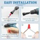 EPMAN Wire Twisting Tool Spin Twister Connector Socket with 1/4" Shank for Power Drill EPAA08G26 EPMAN Wire Twisting Tool Spin Twister Connector Socket with 1/4" Shank for Power Drill EPAA08G26