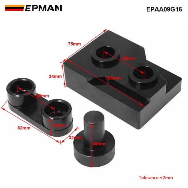 EPMAN Motorcycle Black Camshaft Bearing Remover & Installer Tools Assembly Kit for Harley Davidson Twin Cam 1999-2006 EPAA09G16