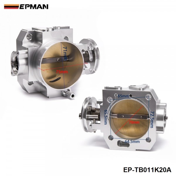 EPMAN 70mm High Performance Racing Throttle Body For Honda/Acura K-Series Engines Only EP-TB011K20A EPMAN 70mm High Performance Racing Throttle Body For Honda/Acura K-Series Engines Only EP-TB011K20A