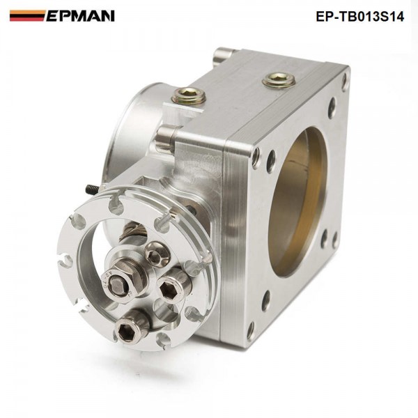 EPMAN Throttle Body 70MM For Nissan Silvia SR20 S13 S14 S15 SR20DET 200SX 240SX Silver EP-TB013S14 EPMAN Throttle Body 70MM For Nissan Silvia SR20 S13 S14 S15 SR20DET 200SX 240SX Silver EP-TB013S14