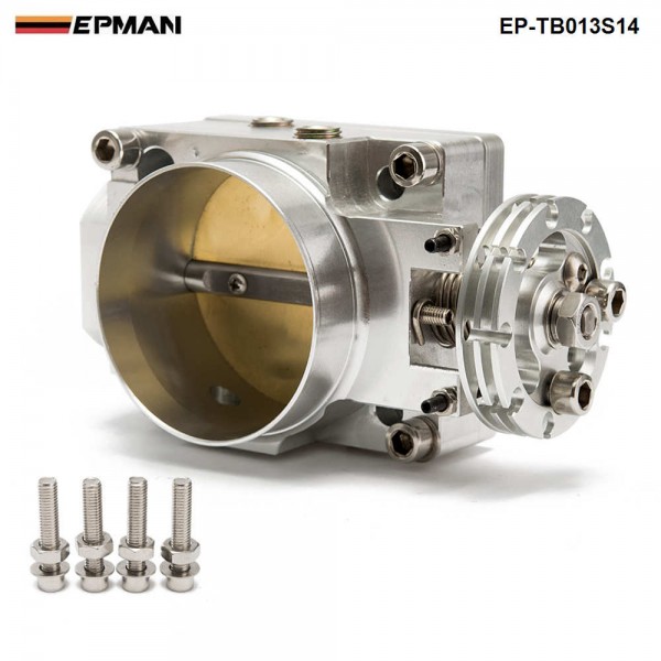 EPMAN Throttle Body 70MM For Nissan Silvia SR20 S13 S14 S15 SR20DET 200SX 240SX Silver EP-TB013S14 EPMAN Throttle Body 70MM For Nissan Silvia SR20 S13 S14 S15 SR20DET 200SX 240SX Silver EP-TB013S14