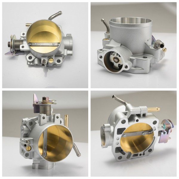 EPMAN Aluminum Silver Intake Manifold 70mm Throttle Body For Honda B16 B18 D16 F22 B20 D/B/H/F EG EK H22 EP-TB033B309