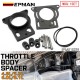 EPMAN Billet Aluminum Throttle Body Spacer For Chevy Silverado 1500 2500 3500 4.8L 5.3L 6.0L V8 1999-2007 Intake Manifold EPAA01G229 EPMAN Billet Aluminum Throttle Body Spacer For Chevy Silverado 1500 2500 3500 4.8L 5.3L 6.0L V8 1999-2007 Intake Manifold EPAA01G229