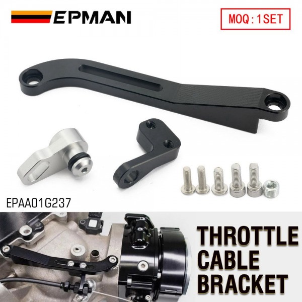 EPMAN Universal LSA Billet Throttle Cable Bracket For Lokar Throttle Cable EPAA01G237 EPMAN Universal LSA Billet Throttle Cable Bracket For Lokar Throttle Cable EPAA01G237