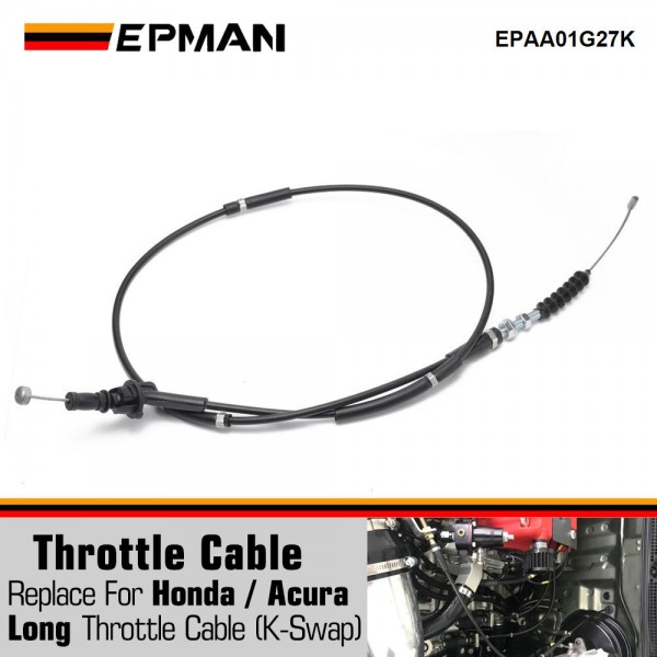 EPMAN Racing Replacement For Honda Long Throttle Cable (K-Swap) For Honda Civic 1992-2000 For Integra 1994-2001 EPAA01G27K EPMAN Racing Replacement For Honda Long Throttle Cable (K-Swap) For Honda Civic 1992-2000 For Integra 1994-2001 EPAA01G27K