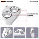 EPMAN Throttle Body Spacer for Chevrolet GMC 5.7L 5.0L 4.3L - Billet Aluminum Helix CNC Machined Performance Airflow Upgrade EPAA01G325