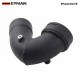 EPMAN 3" Turbo J-Pipe for BMW S55 (M3/M4/M2C) Throttle Body Pipe Upgrade - Billet Aluminum EPAA01G379