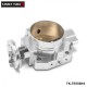 EPMAN Intake Manifold 70mm Aluminum Throttle Body Silver For Honda Civic B16 B18 Dohc TK-TB70B16