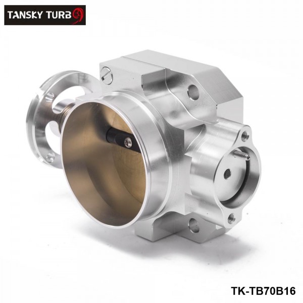 EPMAN Intake Manifold 70mm Aluminum Throttle Body Silver For Honda Civic B16 B18 Dohc TK-TB70B16 EPMAN Intake Manifold 70mm Aluminum Throttle Body Silver For Honda Civic B16 B18 Dohc TK-TB70B16