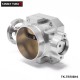 EPMAN Intake Manifold 70mm Aluminum Throttle Body Silver For Honda Civic B16 B18 Dohc TK-TB70B16