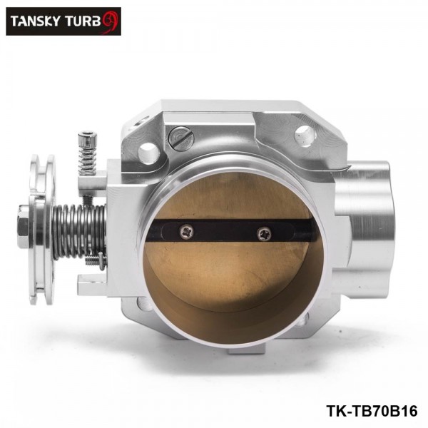 EPMAN Intake Manifold 70mm Aluminum Throttle Body Silver For Honda Civic B16 B18 Dohc TK-TB70B16 EPMAN Intake Manifold 70mm Aluminum Throttle Body Silver For Honda Civic B16 B18 Dohc TK-TB70B16