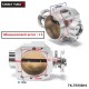 EPMAN Intake Manifold 70mm Aluminum Throttle Body Silver For Honda Civic B16 B18 Dohc TK-TB70B16 EPMAN Intake Manifold 70mm Aluminum Throttle Body Silver For Honda Civic B16 B18 Dohc TK-TB70B16