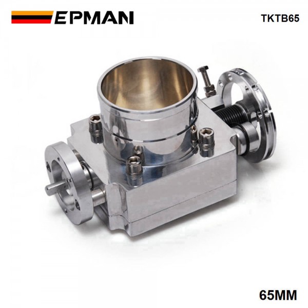 EPMAN 65MM Turbo Throttle Body High Performance Aluminium Jdm For Nissan RB20 TKTB65