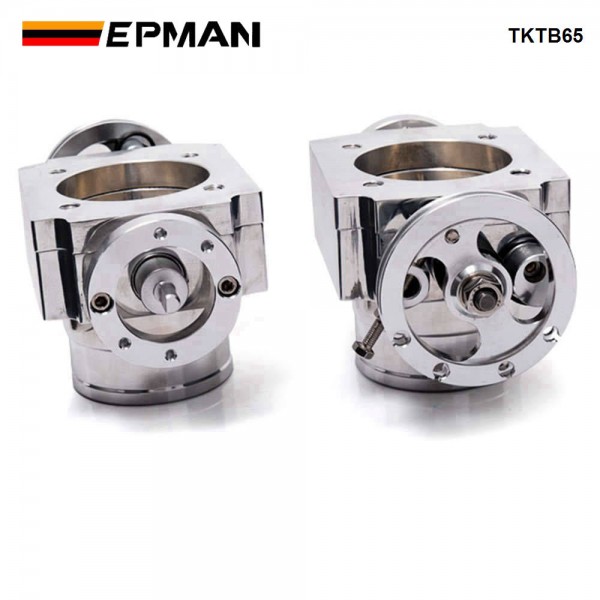 EPMAN 65MM Turbo Throttle Body High Performance Aluminium Jdm For Nissan RB20 TKTB65