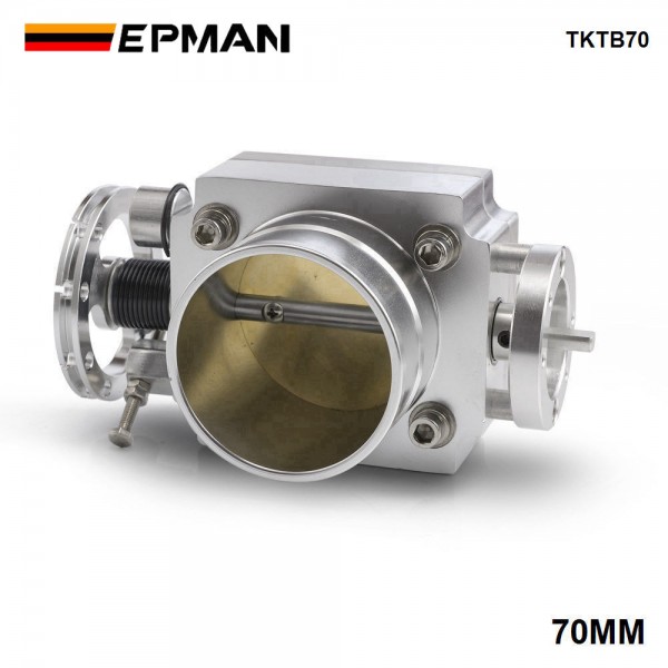 EPMAN Universal Upgrade Aluminum 70MM Throttle Body Intake Manifold MK1 MK2 MK3 TKTB70 EPMAN Universal Upgrade Aluminum 70MM Throttle Body Intake Manifold MK1 MK2 MK3 TKTB70