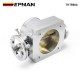 EPMAN New 80mm Throttle Body Silver For RB25/2JZ/EVO 1-6/ Petrol 4.8/Crusier 4.5L Intake Manifold Ect-78mm*78mm TKTB80A