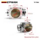 EPMAN 90MM High Flow Alloy Aluminum Universal CNC Billet Intake Throttle Body TKTB90