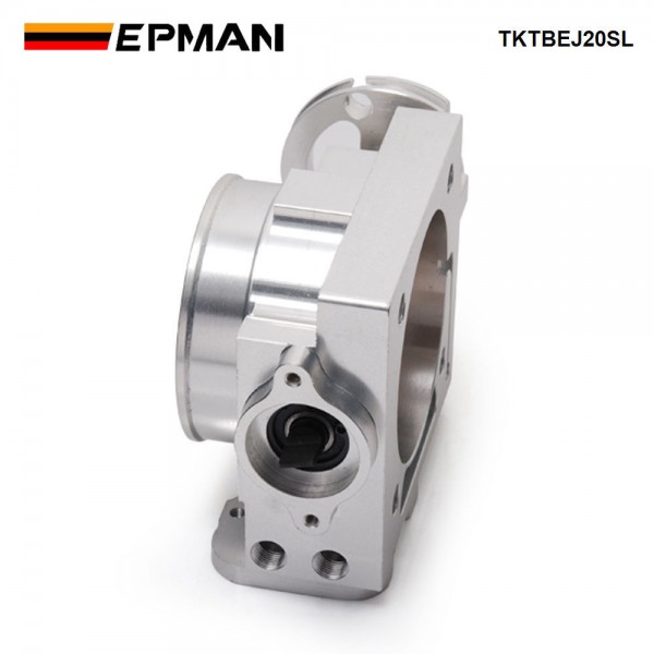 EPMAN 70mm Aluminum Turbo Throttle Body FOR Subaru WRX STI EJ20 EJ25 GDA GDB TKTBEJ20SL