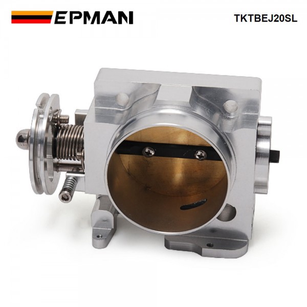 EPMAN 70mm Aluminum Turbo Throttle Body FOR Subaru WRX STI EJ20 EJ25 GDA GDB TKTBEJ20SL