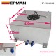  EPMAN 40L Aluminium Fuel Cell Tank Polished Fuel Level Sender AN-10 Outlets EP-YX9440-40