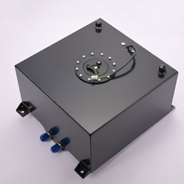 EPMAN 40L Aluminium Fuel Cell Tank Polished Fuel Level Sender AN-10 Outlets EP-YX9440-40 EPMAN 40L Aluminium Fuel Cell Tank Polished Fuel Level Sender AN-10 Outlets EP-YX9440-40