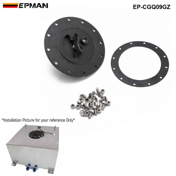 EPMAN Universal Water Tank Filler Plate + Twist Cap Black EP-CGQ09GZ