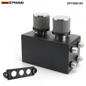 EPMAN - Racing Oil Catch Can Breather Tank For Honda Civic Integra EK EG DC EPYX001AF