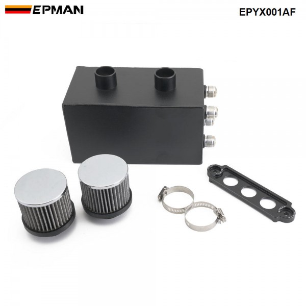 EPMAN - Racing Oil Catch Can Breather Tank For Honda Civic Integra EK EG DC EPYX001AF