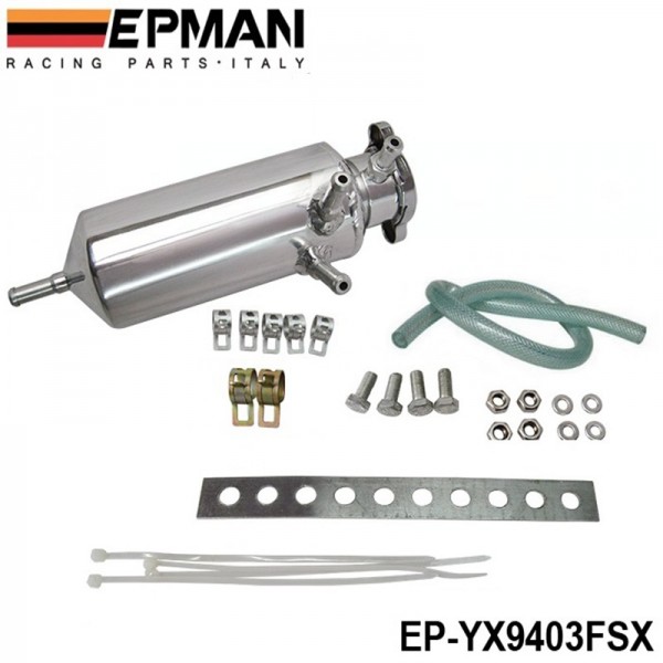 EPMAN Radiator Breather Tank Kit Universal For all Vehicles Domestic European Japanese Cars EP-YX9403FSX